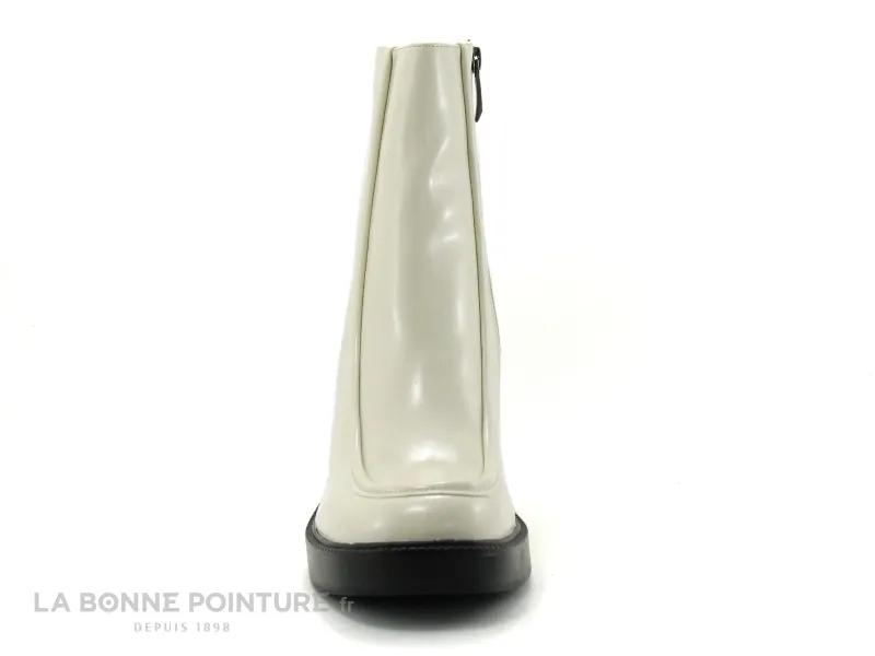 Achat chaussures Tamaris Femme Boots, vente Tamaris 1-25318-29 Ivory - Bottine blanc casse - Talon large