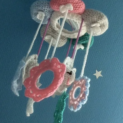 Amigurumi,joue pour  lit bébé