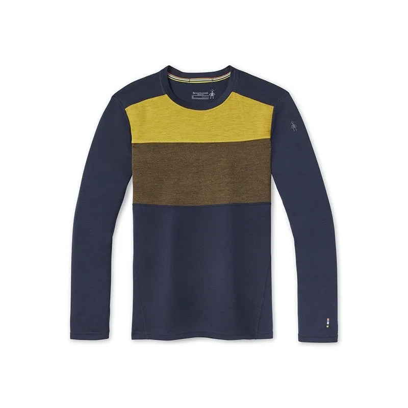 Baselayer homme Merino 250 Crew Colorblock Smartwool