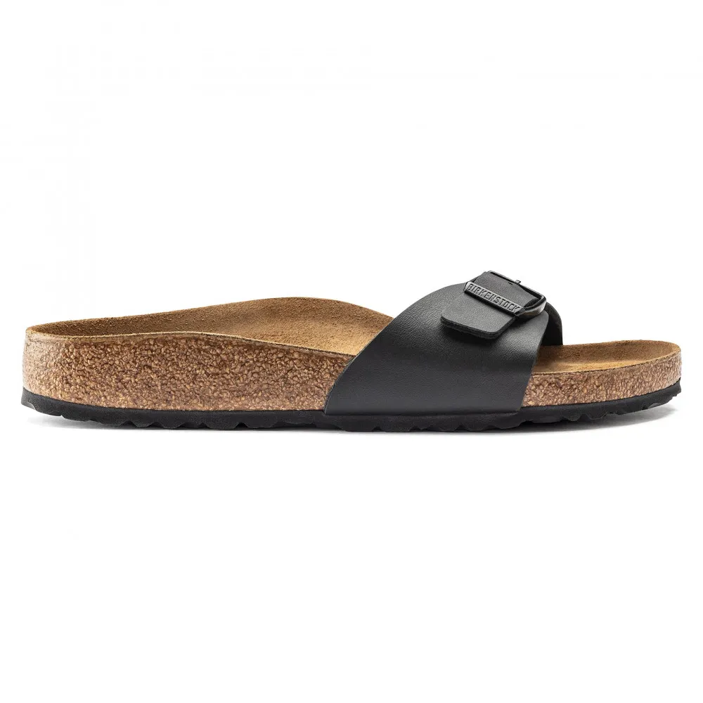 Birkenstock Madrid mule enfilable noir 40793 homm et femme