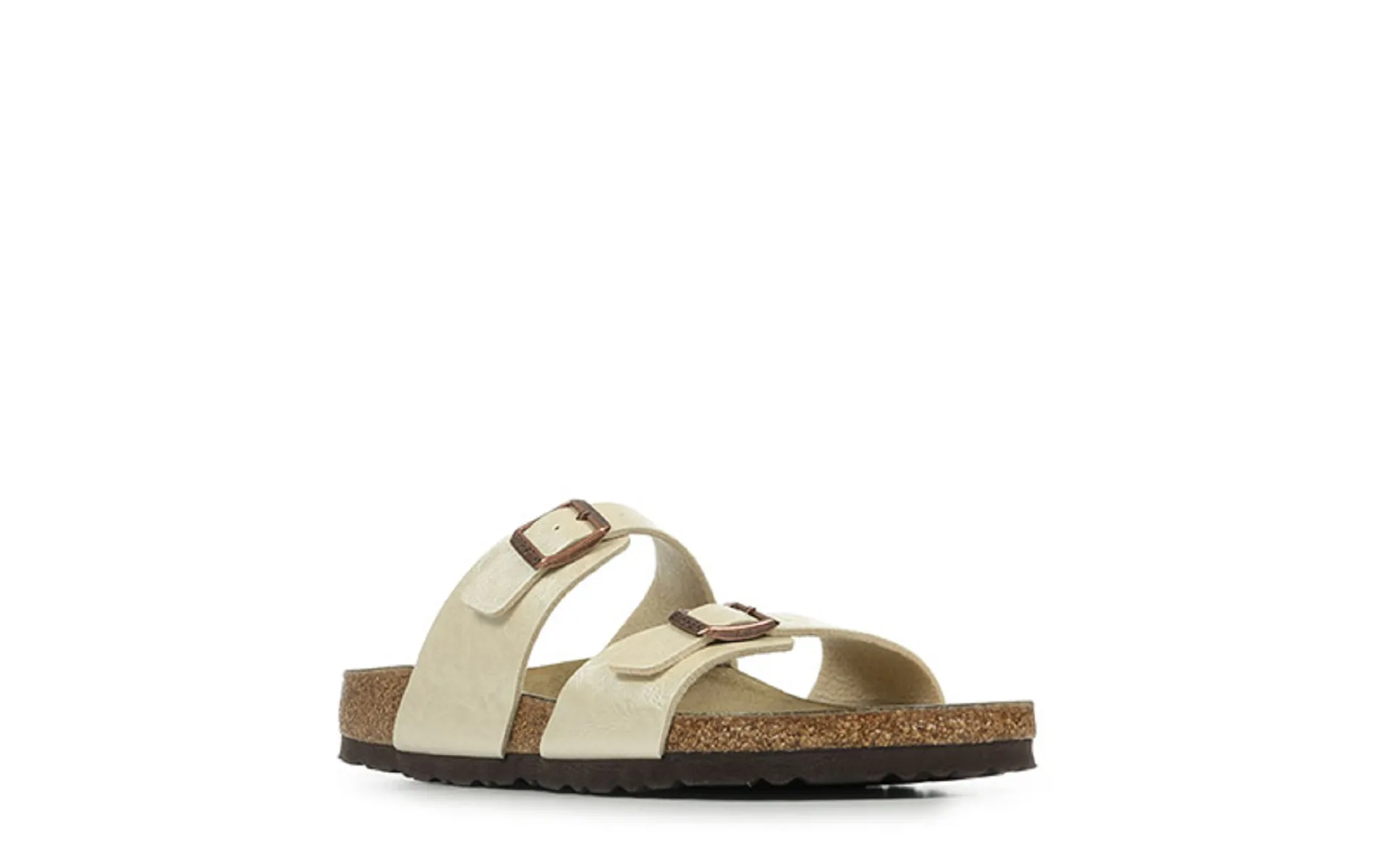 Birkenstock mules sydney graceful pearl white 1016171 blanc