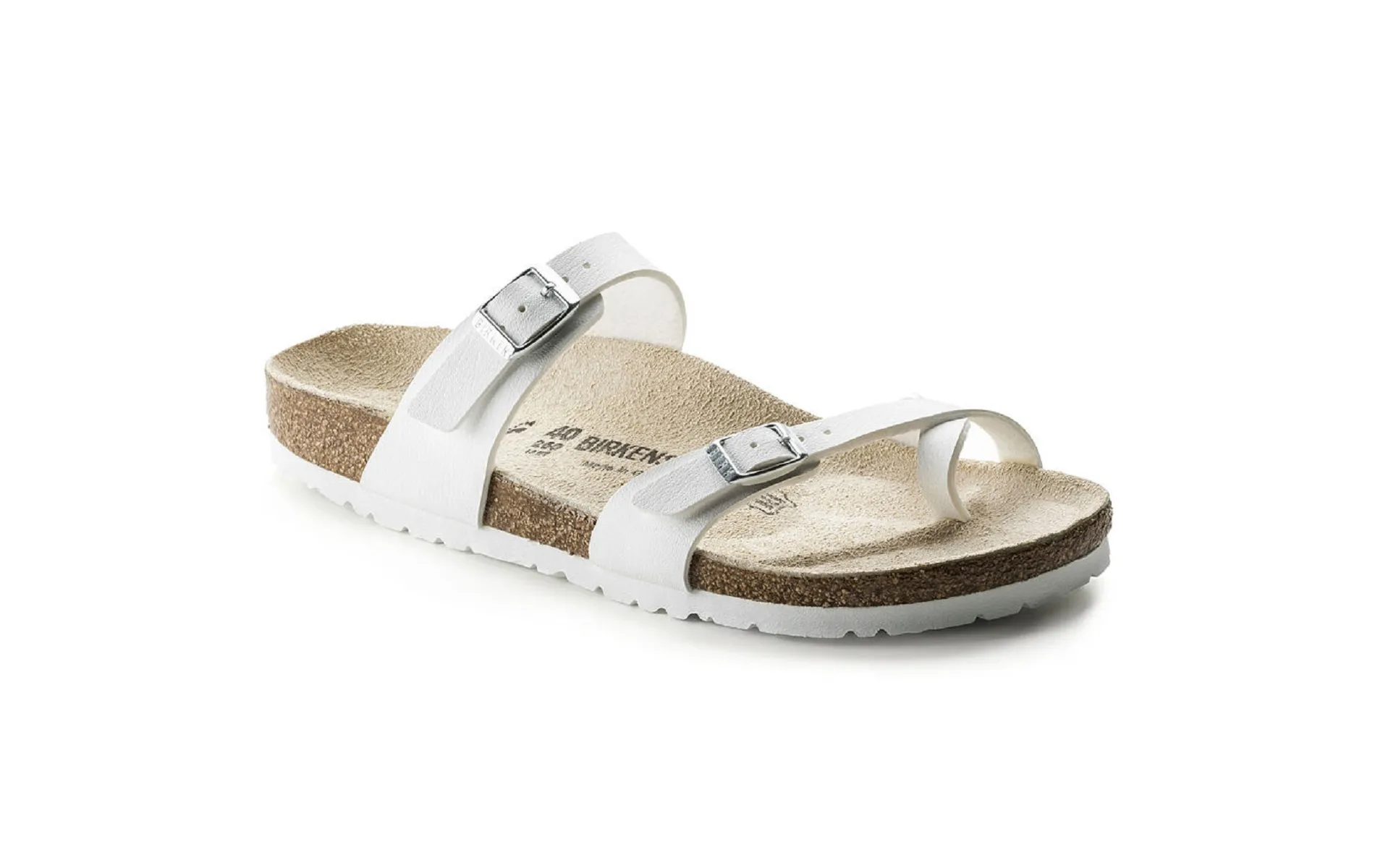 Birkenstock tong mayari bf 0071053 blanc