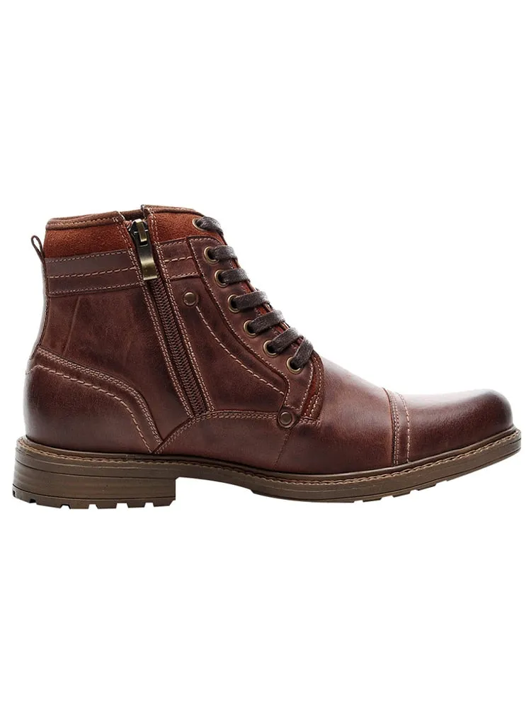 Bottes Cuir Montante Homme Année 70