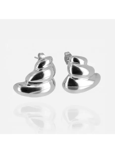 Boucle d'oreille–Cali–ACIER Zag bijoux