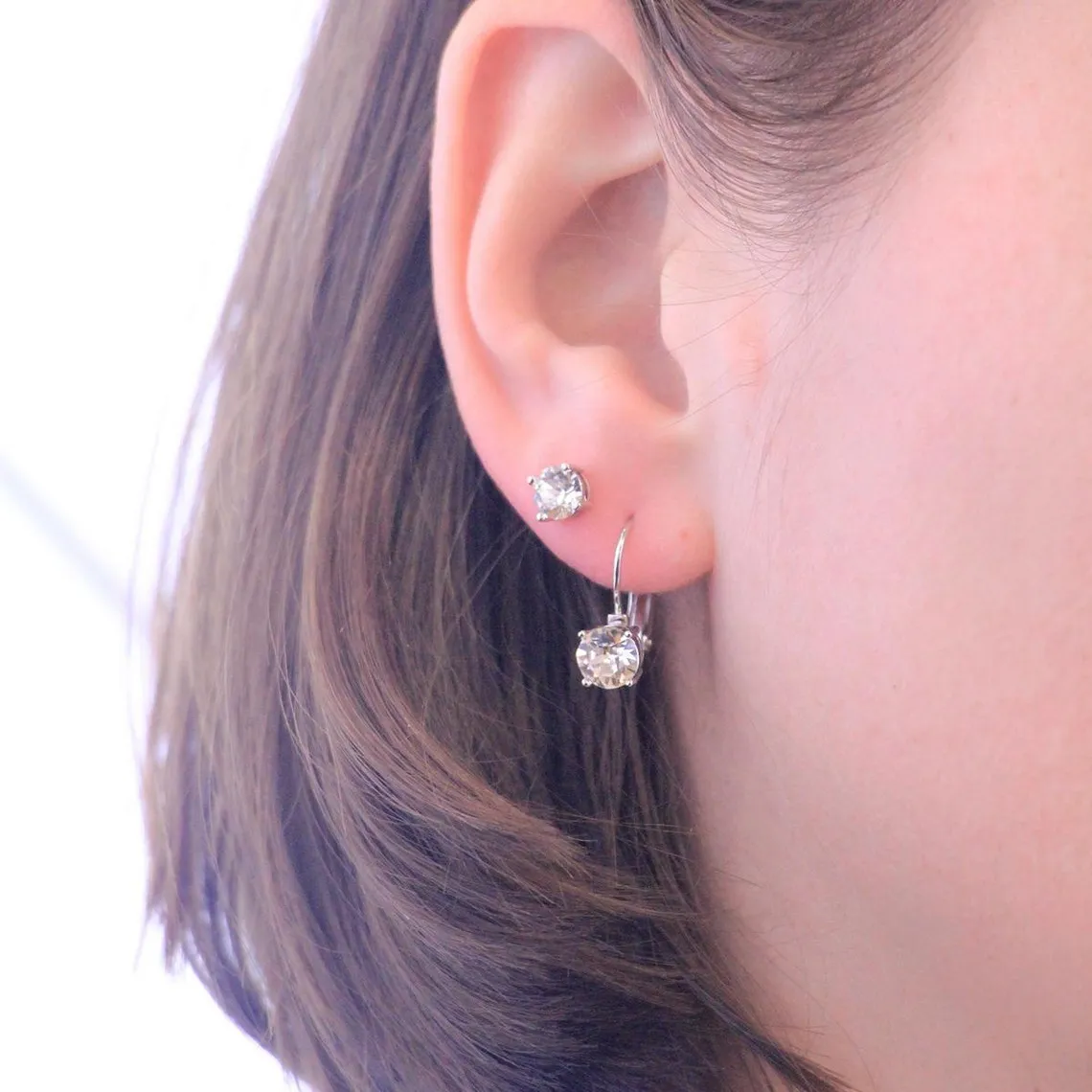 Boucles d'oreilles DE0065-S MYC-Paris Solitaire  | 3 Suisses