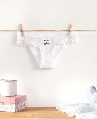 Boxer Amour brodé personnalisé