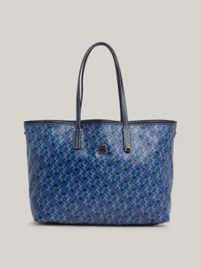Cabas TH Monoplay avec pochette pour ordinateur | Bleu | Tommy Hilfiger