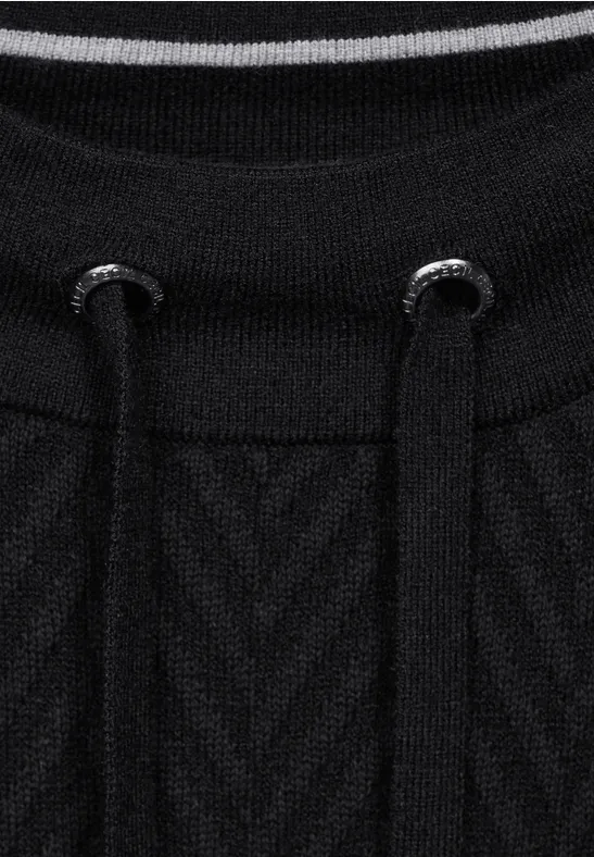 CECIL Pull-over en tricot avec structure 