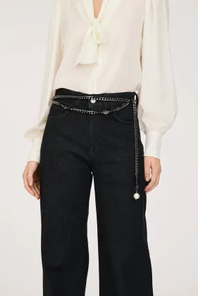 Ceinture bijoux à chane réglable