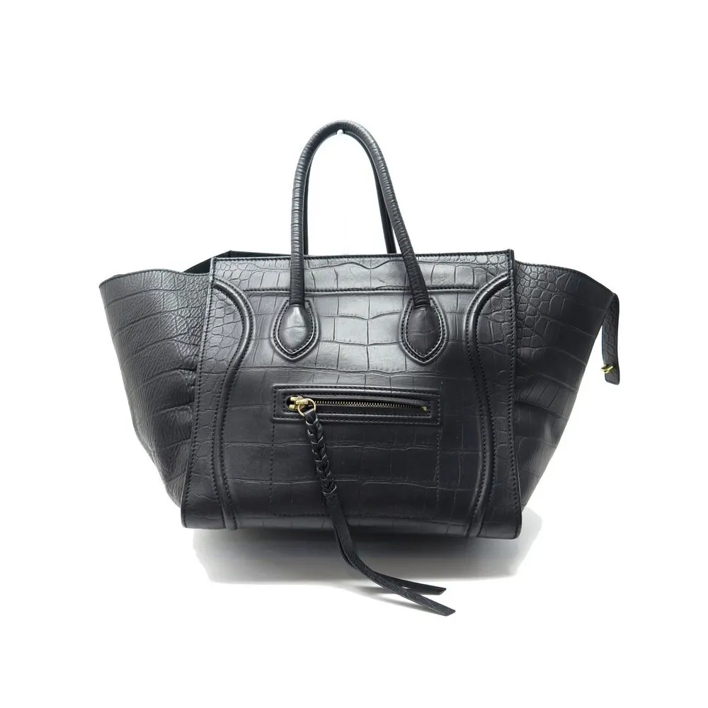CELINE SACS A MAIN luggage phantom medium porté épaule