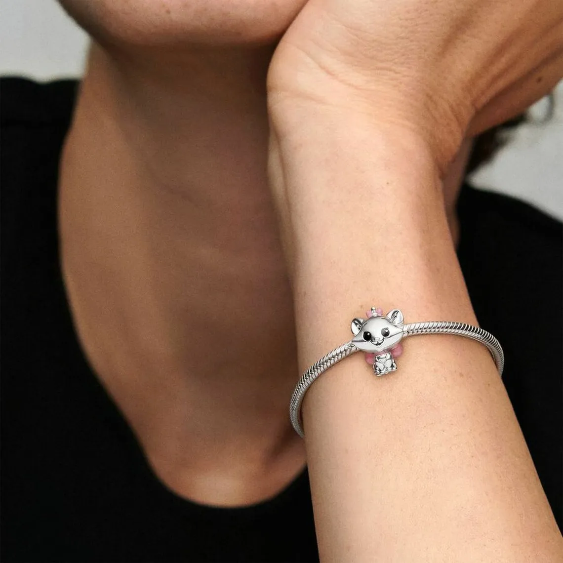 Charm Les Aristochats Marie Disney x Pandora - Argent | 3 Suisses