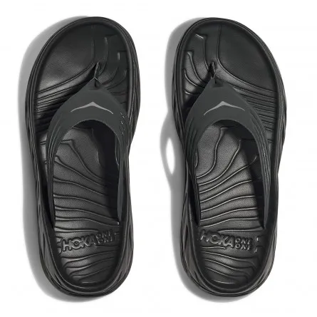 Chaussure de récupération Hoka Ora Recovery Flip black / dark gull gray