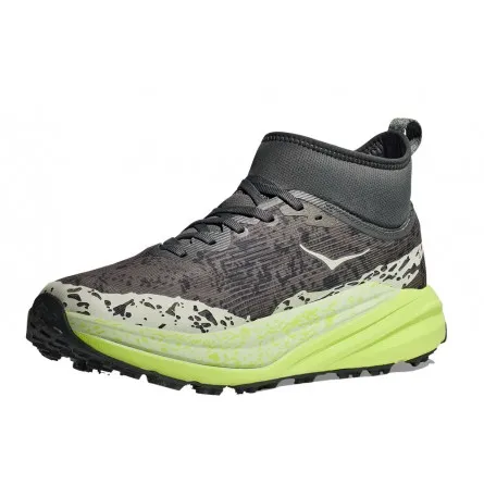 Chaussure trail homme Hoka Speedgoat 6 Mid GTX outer orbit / lettuce