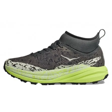 Chaussure trail homme Hoka Speedgoat 6 Mid GTX outer orbit / lettuce