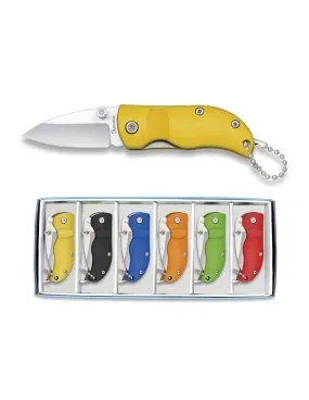 Collection de 6 couteaux colorés (11 cm.) ⚔️ Boutique Épées