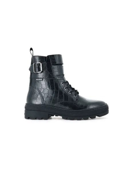 CULT 03 CROCO BLACK/CROCO - Palladium