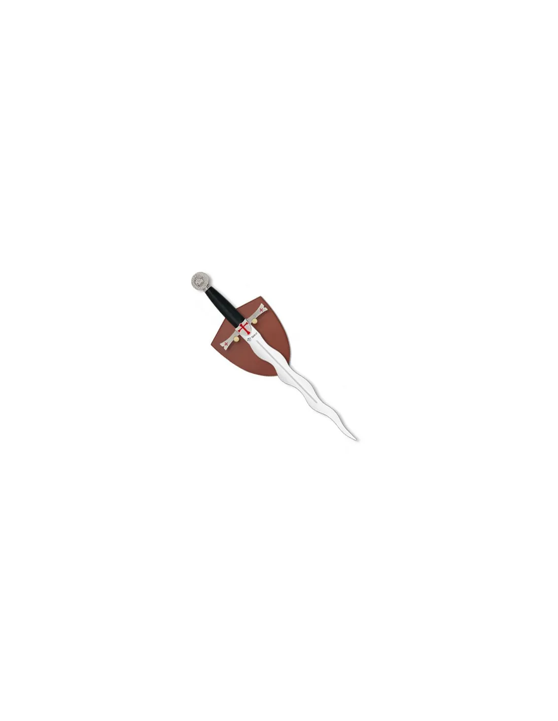 dague Flaming Templar, argent ⚔️ Boutique Épées