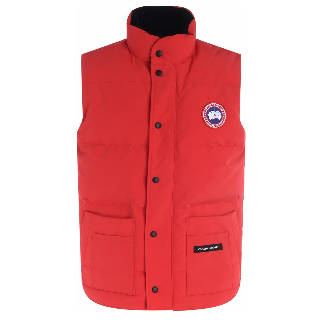 Doudoune  Canada Goose sans manches Freestyle rouge