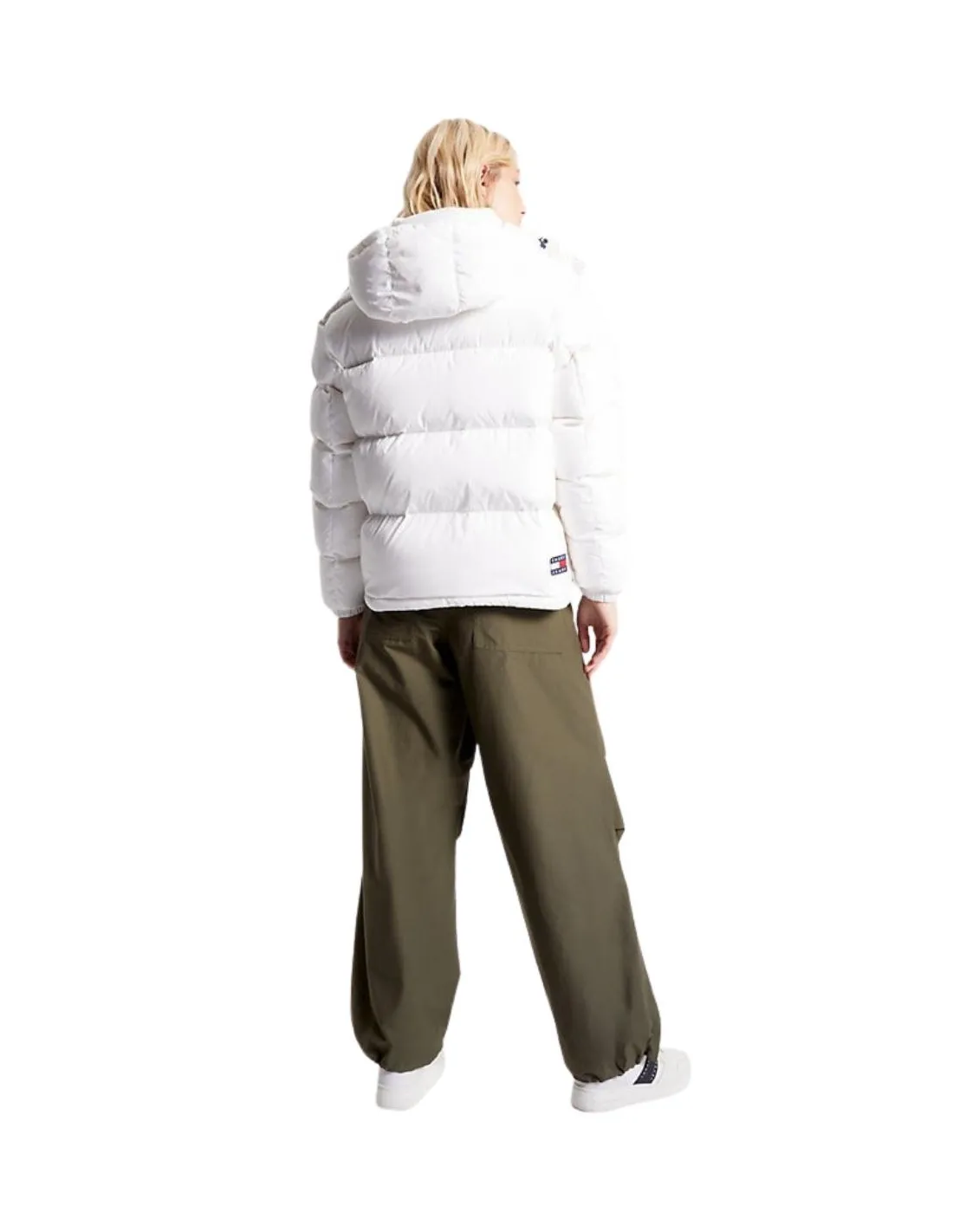 Doudoune femme Tommy Jeans Ref 61579 Blanc