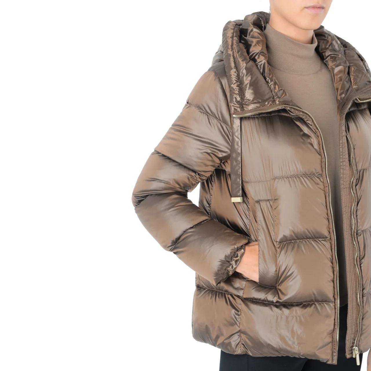 Doudoune Max Mara Le Cube Spaces de couleur camel
