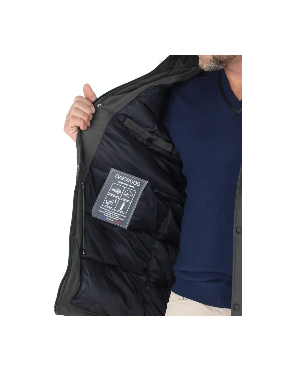 Doudoune Parka Oakwood Bobsleg ref_cco42146-kaki foncé