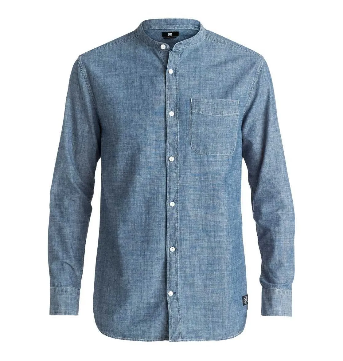 Estevan - Chemise à manches longues - Indigo Chambray
