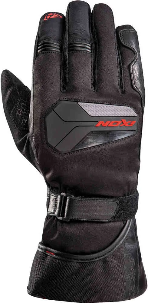 GANTS HOMME HIVER IXON PRO ATOM NOIR ROUGE