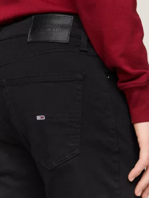 Jean slim Scanton noir | Denim | Tommy Hilfiger