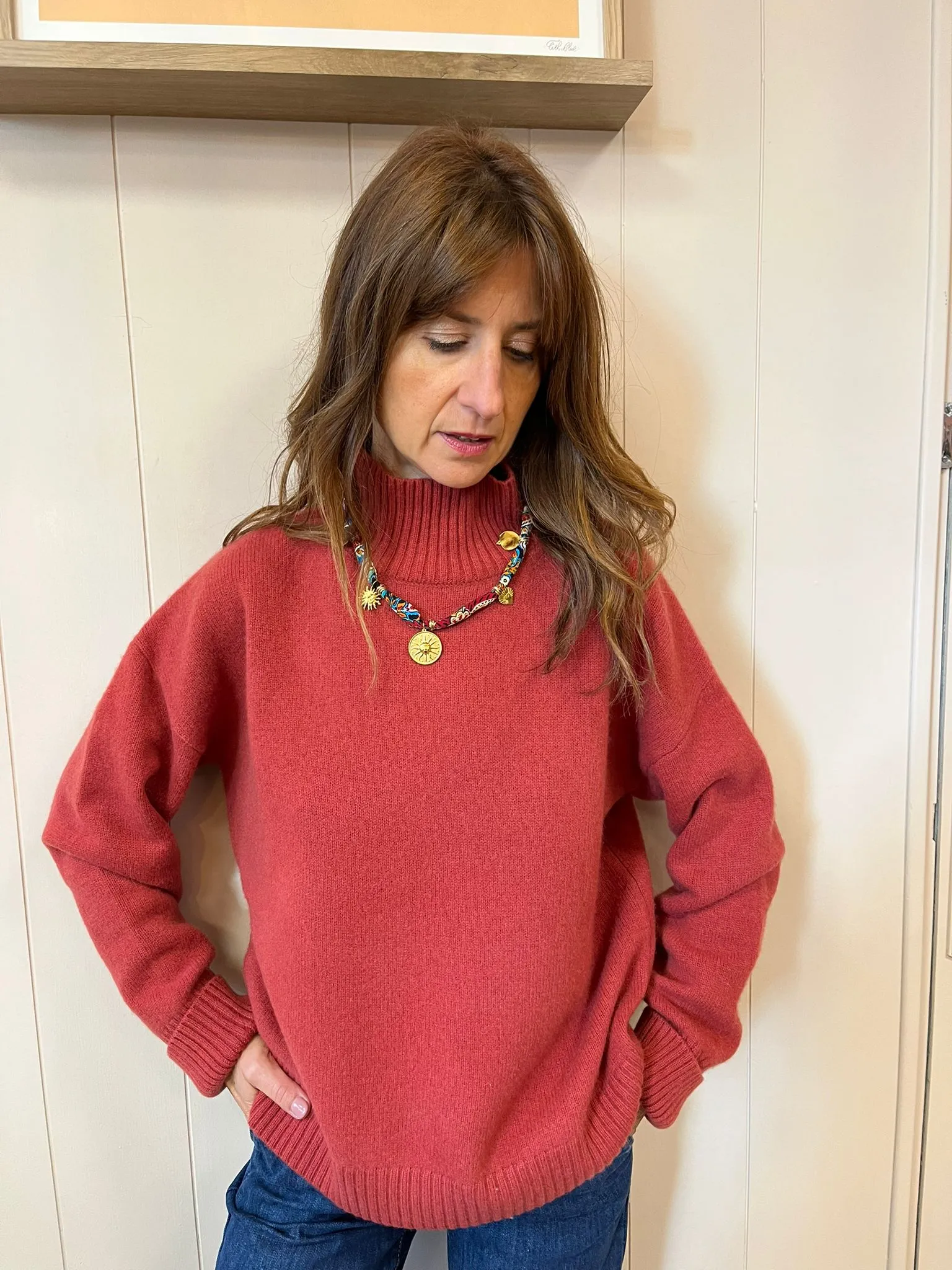 Le pull col montant MAGUY