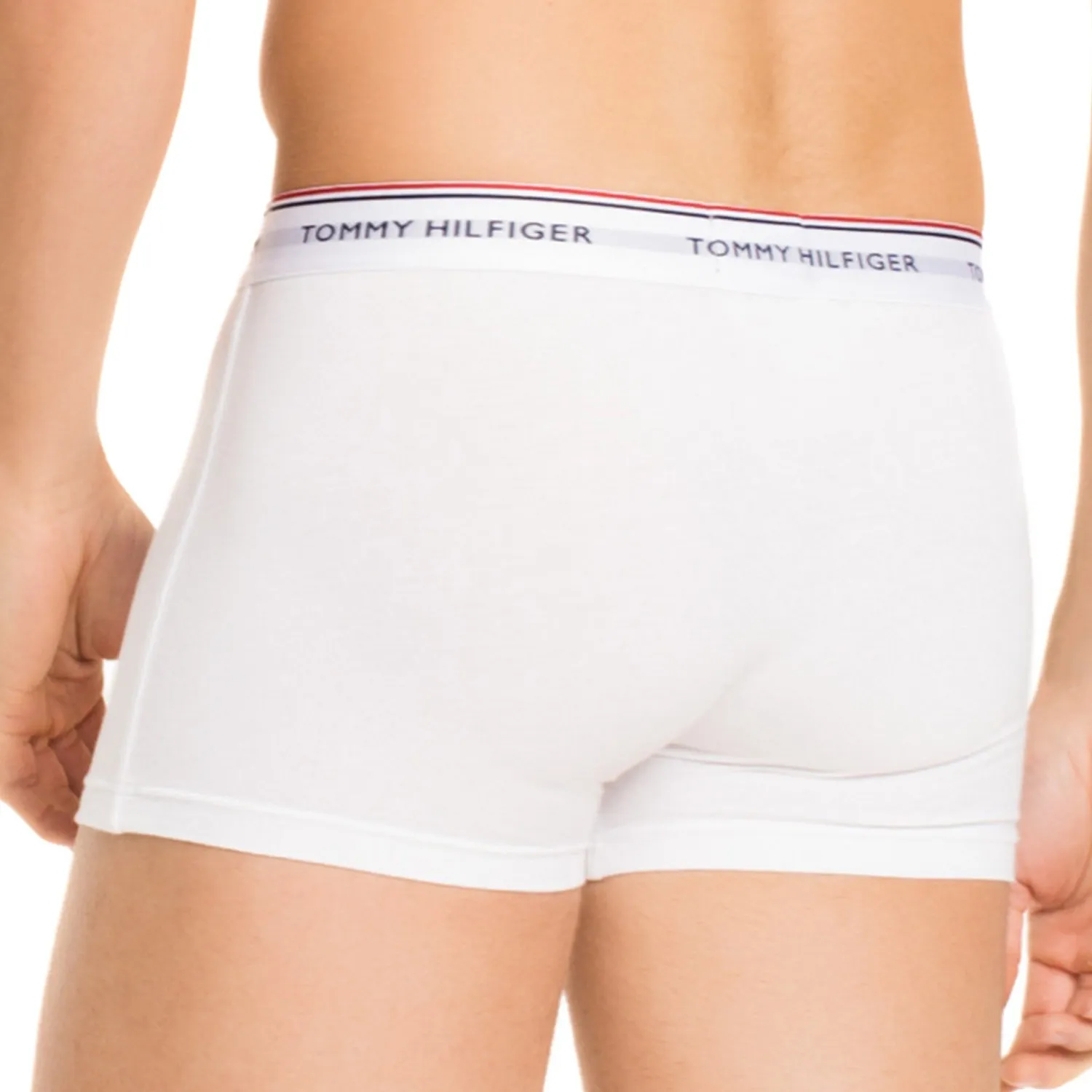 Lot de 3 boxers Cotton Stretch Tommy Hilfiger - blanc - Tommy Hilfi...