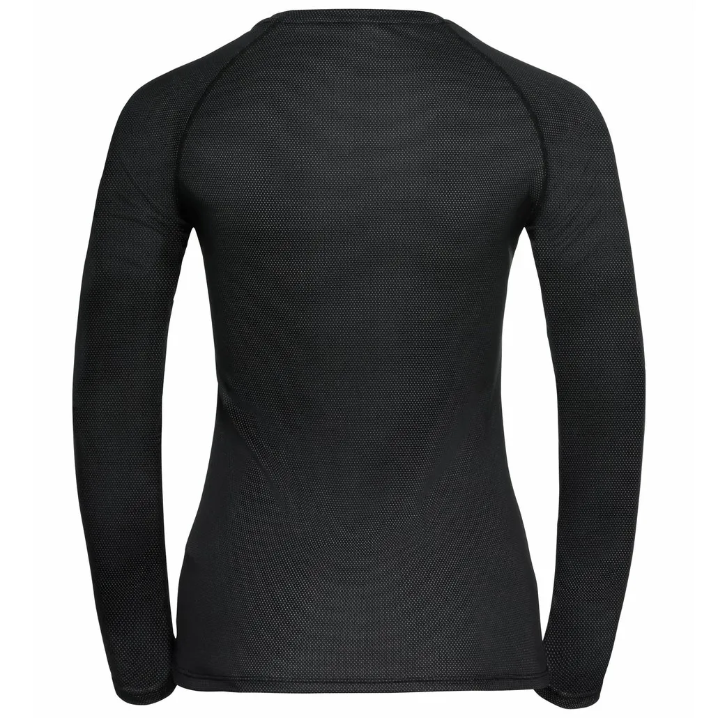 Maillot de Corps Odlo Women BL Top Crew Neck LS Active F-Dry Light Black