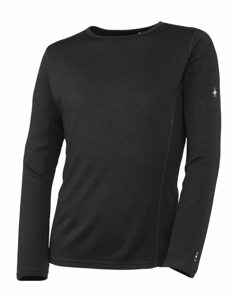 Maillot de Corps Smartwool Kids Classic Thermal Merino Base Layer Crew Boxed Black