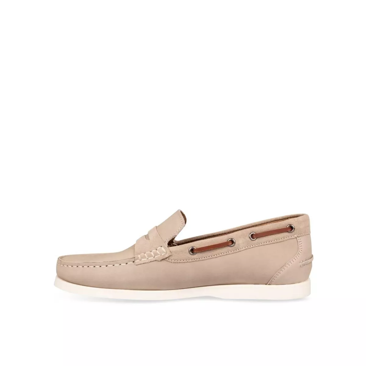 Mocassins GRIS CAPE BOARD CUIR