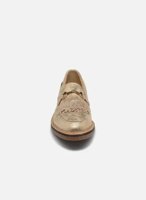 Mocassins - VERA - Or et bronze