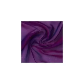 Mousseline Changeante Fuchsia/Bleu