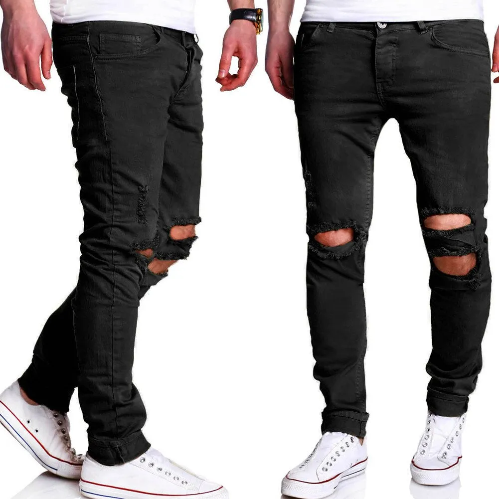 Pantalon Jeans Année 70 Homme Coupe Longue