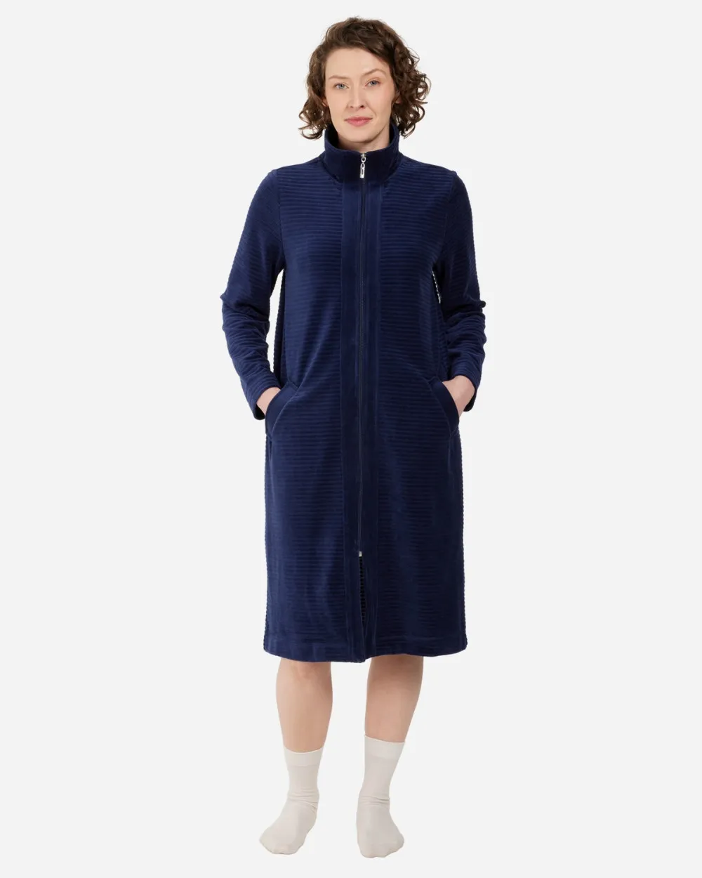Peignoir bleu