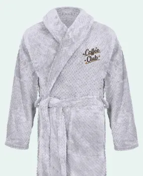  Peignoir Homme Plaid Coffee Club par tunetoo