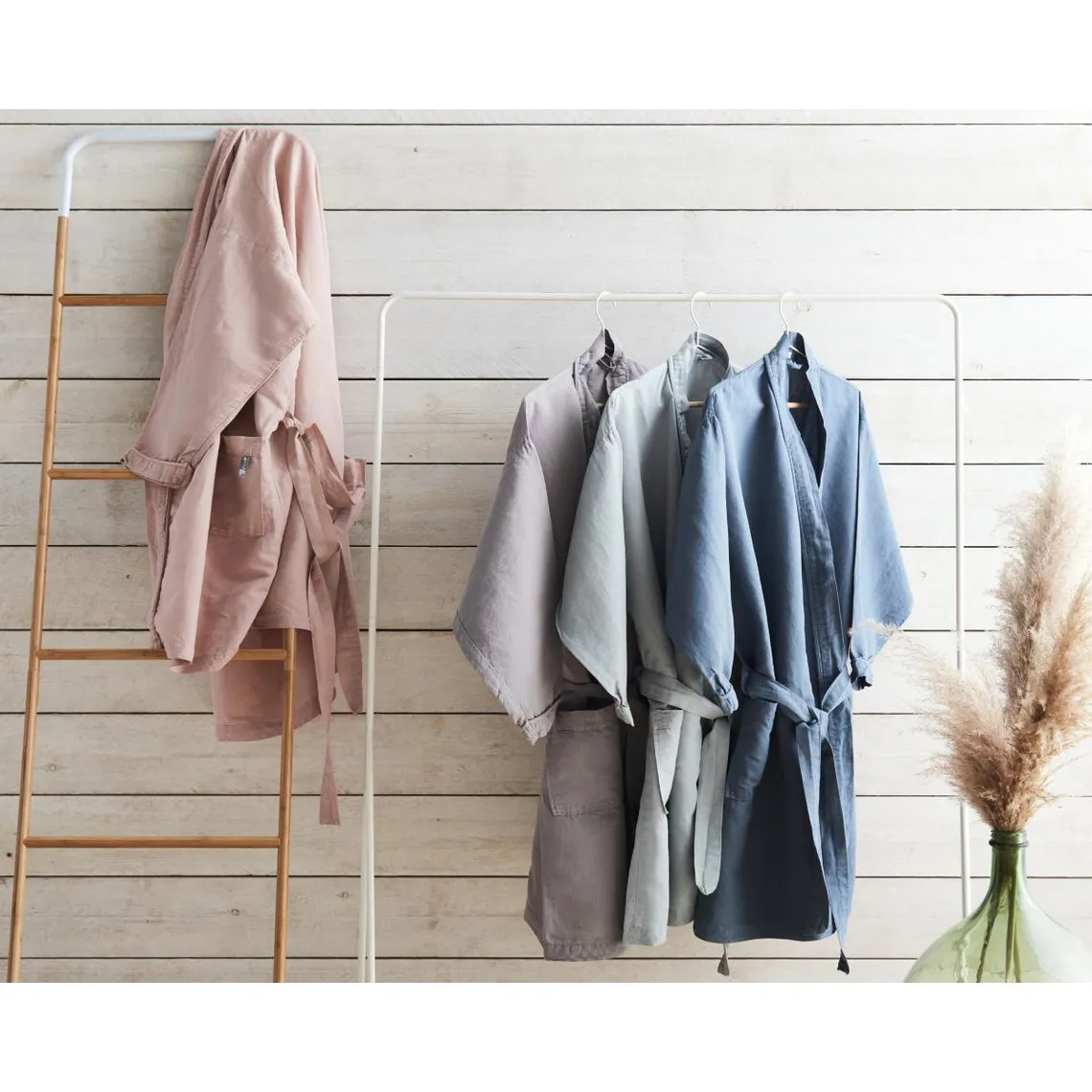 Peignoir Kimono Céladon ORGANIC | 3 Suisses