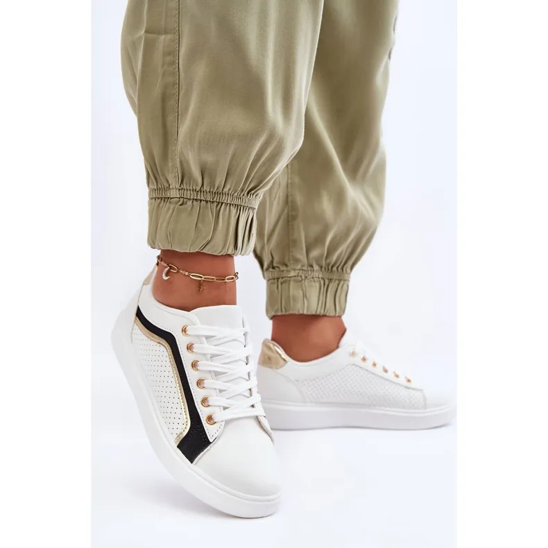 PG1 Chaussures de sport basses classiques pour femmes Blanc Lamimi blanche