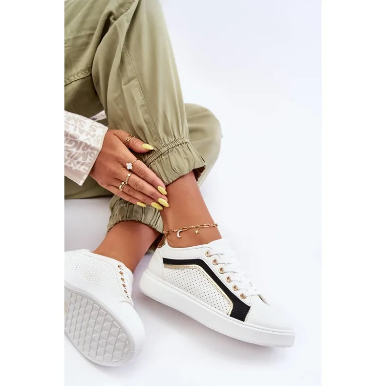PG1 Chaussures de sport basses classiques pour femmes Blanc Lamimi blanche