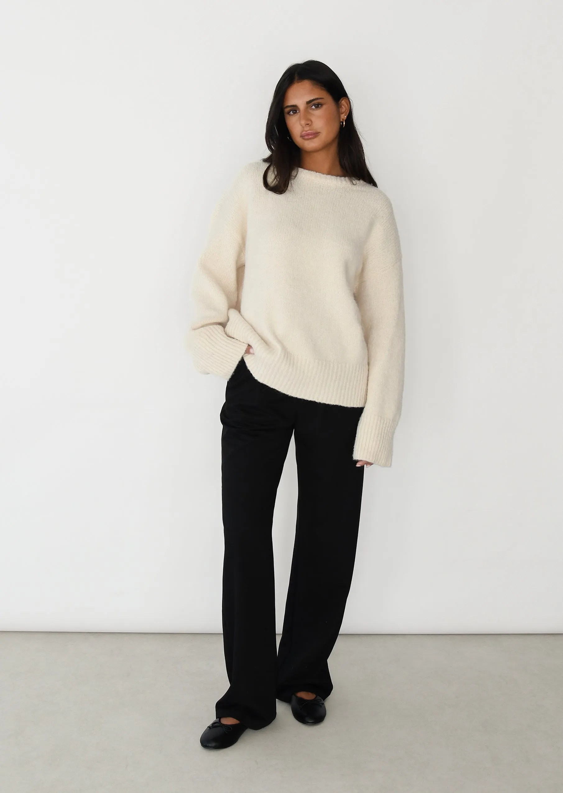 Pull en maille oversize