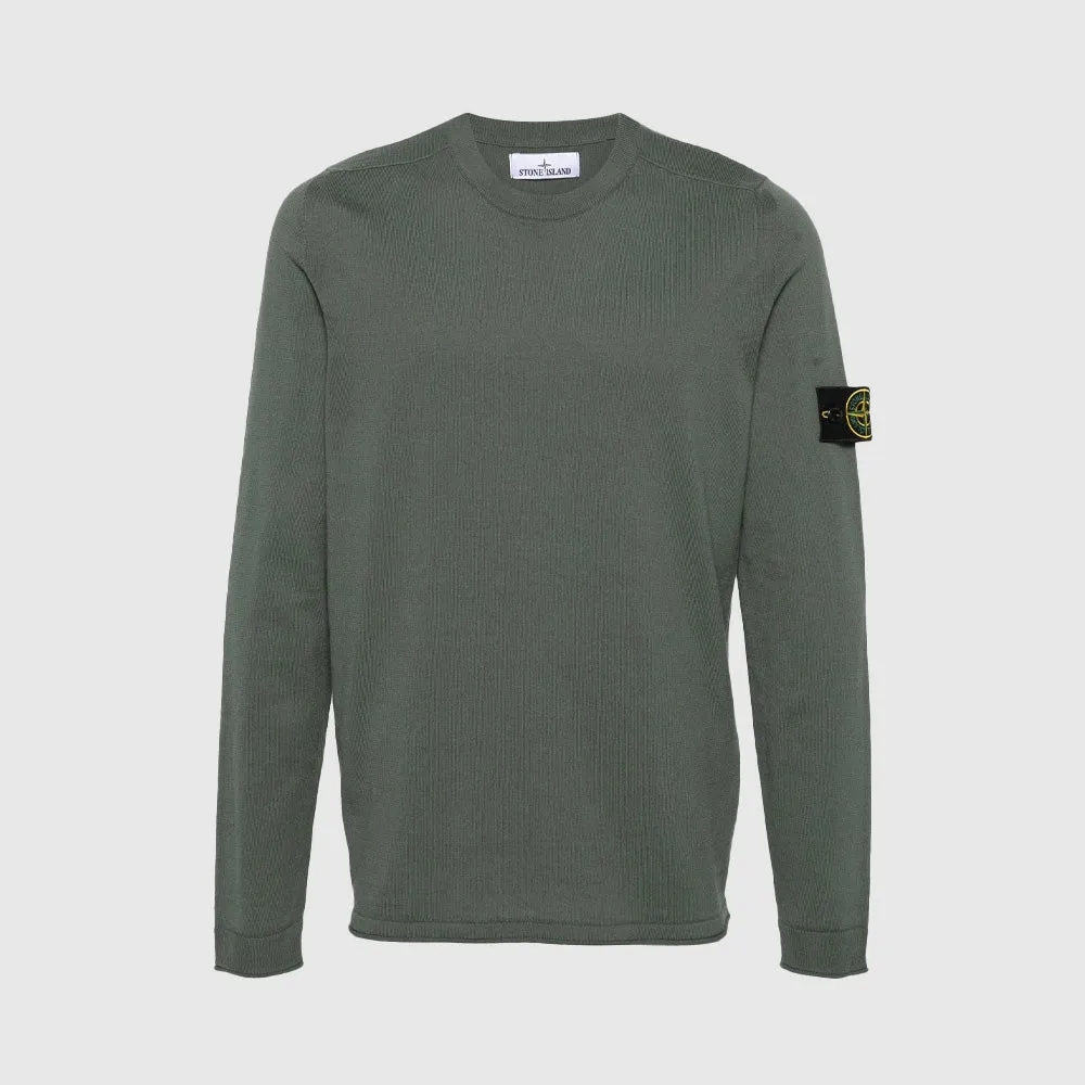 Pull en maille à logo