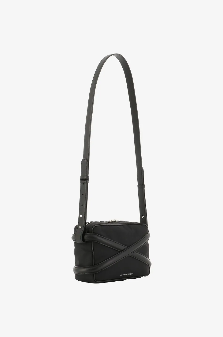 Sacoche en nylon et cuir lisse The Harness Camera