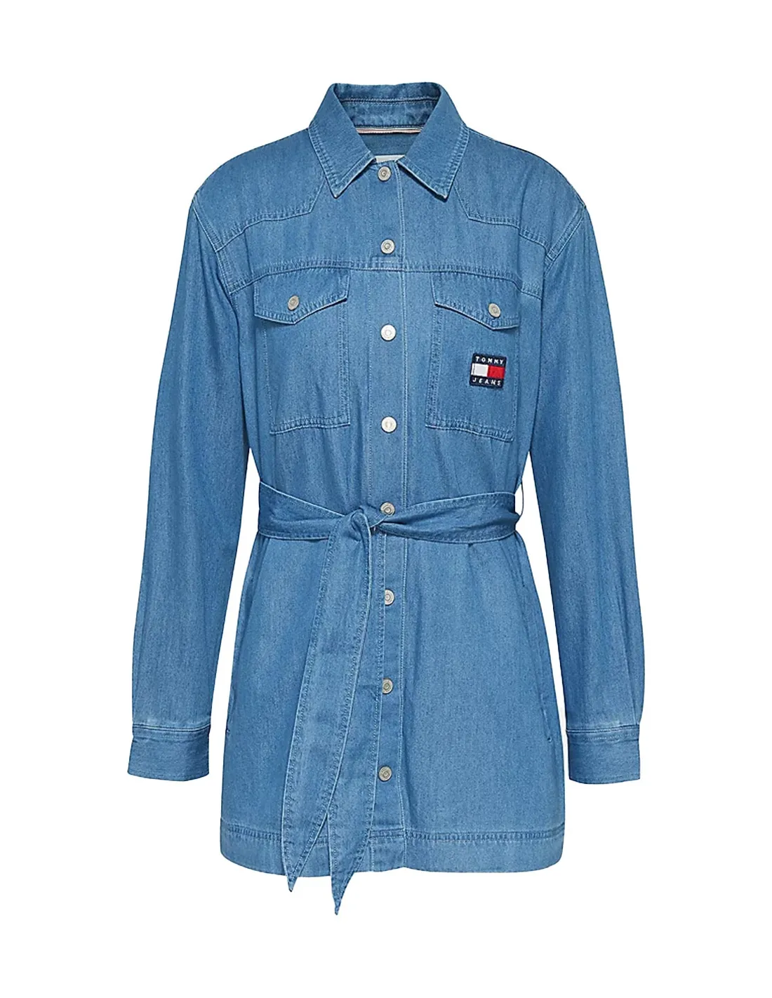 Surchemise Femmes boyfriend Tommy Jeans 53133 Denim