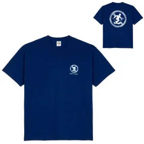 T-shirt : POLAR DONT PLAY TEE deep royal blue - Bamboo Skateshop