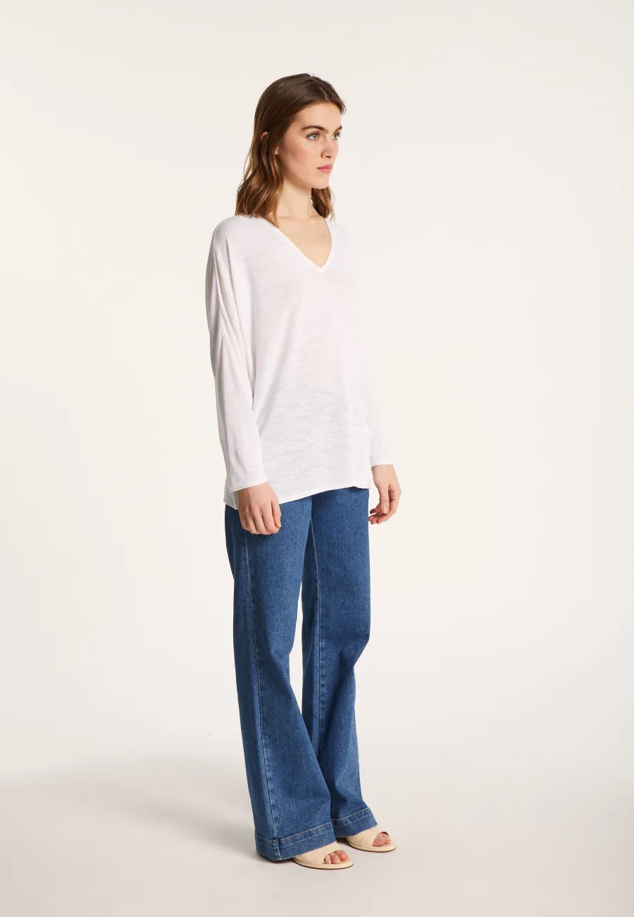 T-shirt ample en lin flammé - Balou