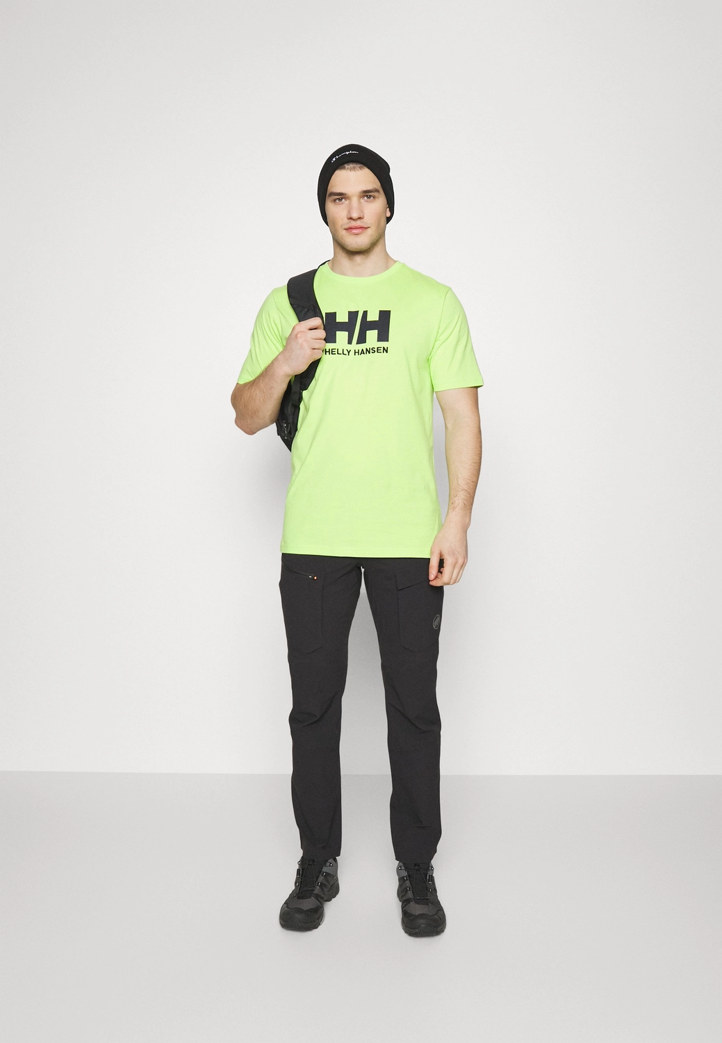 T-shirt Helly Hansen Homme Logo T-shirt Sharp Green