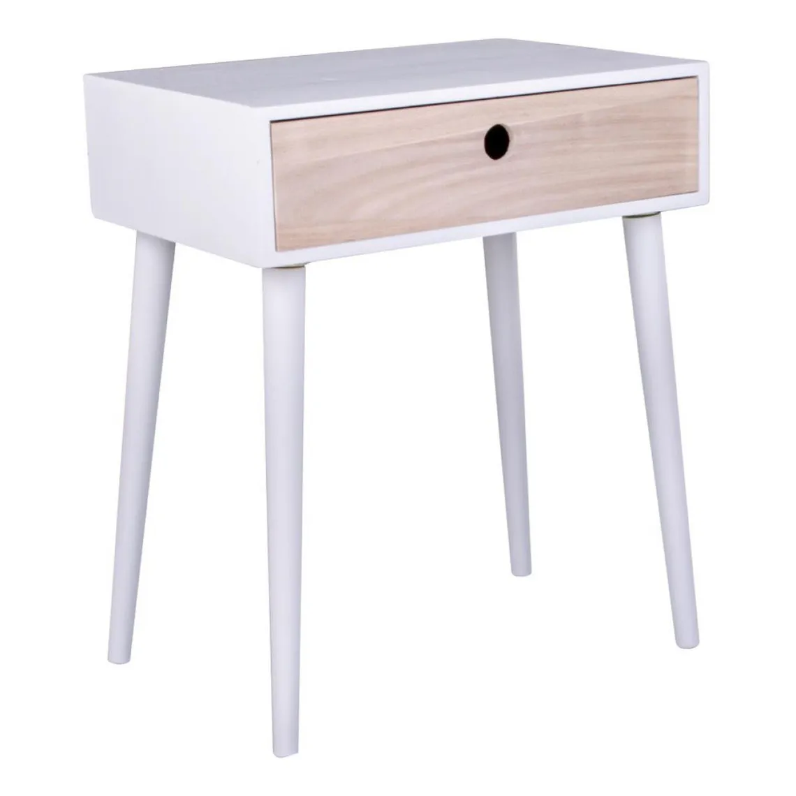 Table De Chevet Scandinave Blanche PARMA | Table de chevet 3 SUISSES