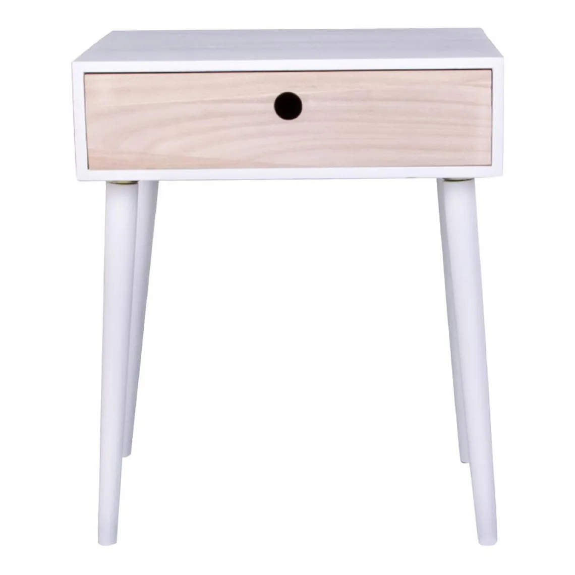 Table De Chevet Scandinave Blanche PARMA | Table de chevet 3 SUISSES